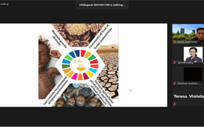 Team Teaching Class with Prof. Kanji Tanimoto in 2021