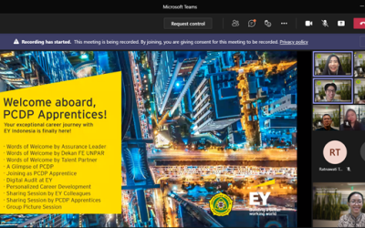 Opening Ceremony of the EY Digital Audit Internship and UNPAR 2021/2022